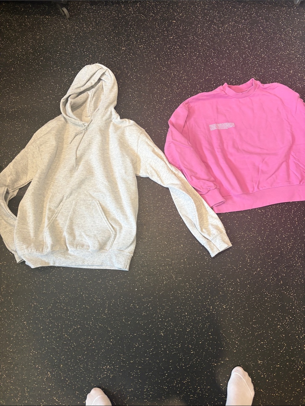 Pink Crewneck Sweatshirt - Unbranded Casual Comfort